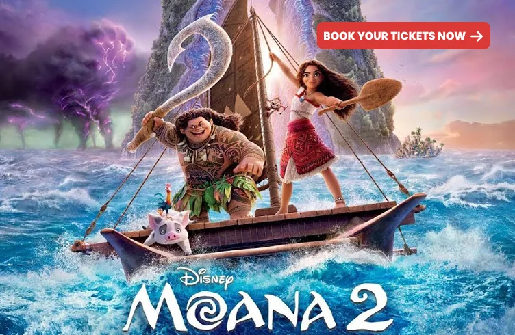 Moana 2 (U) English, 3D